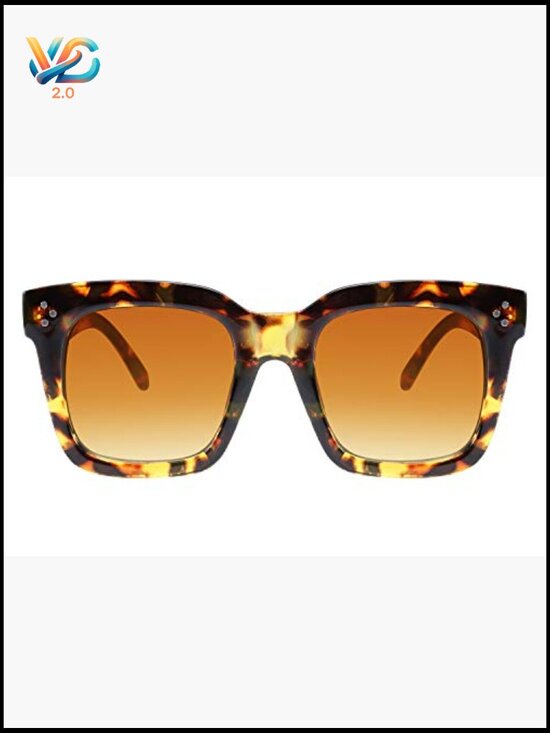 Retro Square Sunglasses Gradient Lens UV400 Protection Classic Design Unisex main image 6